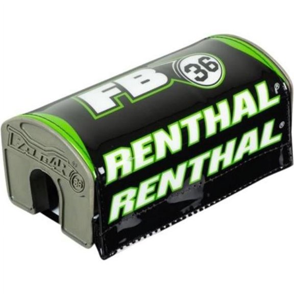 Renthal Fatbar36 Black/Green/White Handlebar Pad (P345)