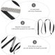 thumbnail image 3 of 1Pc Rhinestone Bridal Decorated Girdle Wedding Waist Belt Chic Dress Accessory, 3 of 4