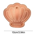 thumbnail image 2 of EGNMCR Copper Birds Bath Disk Triangular-Point Support Made Lower Cleaning Frequency For Physical Safe Water Purify Outdoor Birds Bowls All-Season Copper disc, 2 of 7