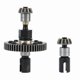 thumbnail image 1 of 2Pcs Metal Front and Rear Drive Gear Set EA1056 EA1058 for JLB Racing CHEETAH 11101 21101 J3 1/10 R, 1 of 5