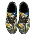 thumbnail image 2 of South Carolina Jessamine Flower Wren Bird Shoes Sneakers Black Size 11, 2 of 7