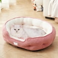 thumbnail image 2 of Upgraded Winter-Warm Thickened Cats Bed All-Season Pet Pad Soft Scallop-Shaped Elliptic Bed Cats And Dog Pet Supplies R, 2 of 6