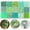 Green, variant on 15 Color Glass Seed Beads 2-4mm Small Assorte Tiny Tube Beads for Jewelry Making
