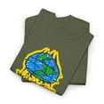 thumbnail image 3 of World Industries Globe Sketch Classic Skateboarding Design T Shirt Tee - Military Green / XL, 3 of 4