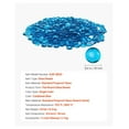 thumbnail image 5 of Fire Glass Beads Caribbean Blue 20 LBS, 3/4 Inch Fireplace Rocks for Fire Pit - Decorative Fire Glass for Indoor/Outdoor Use, 5 of 7
