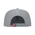 thumbnail image 3 of Unisex Embroidered The Bass, 6-Panel Microfiber Laser hole Trucker Hat, Light Grey/Light Grey, Adjustable Fit, 3 of 3