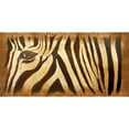 thumbnail image 3 of Pinto, Patricia 14x9 Black Modern Framed Museum Art Print Titled - Zebra Eye, 3 of 5