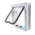 thumbnail image 1 of Pets Landing Puerta con solapa para gatos Puerta magnética para mascotas para puertas interiores, ventanas, paredes, espacios para gatos, armarios y cajas de arena, 1 of 5