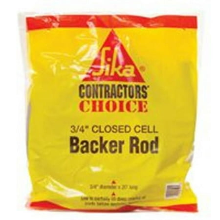 Sika Closed-Cell Expansion Foam Backer Rod 20 ft. L X 0.75 in. D
