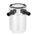 thumbnail image 3 of Hervidor respirable del tanque del depósito de la lata de captura de aceite de la aleación de aluminio de 2 puertos universal del coche, 3 of 8