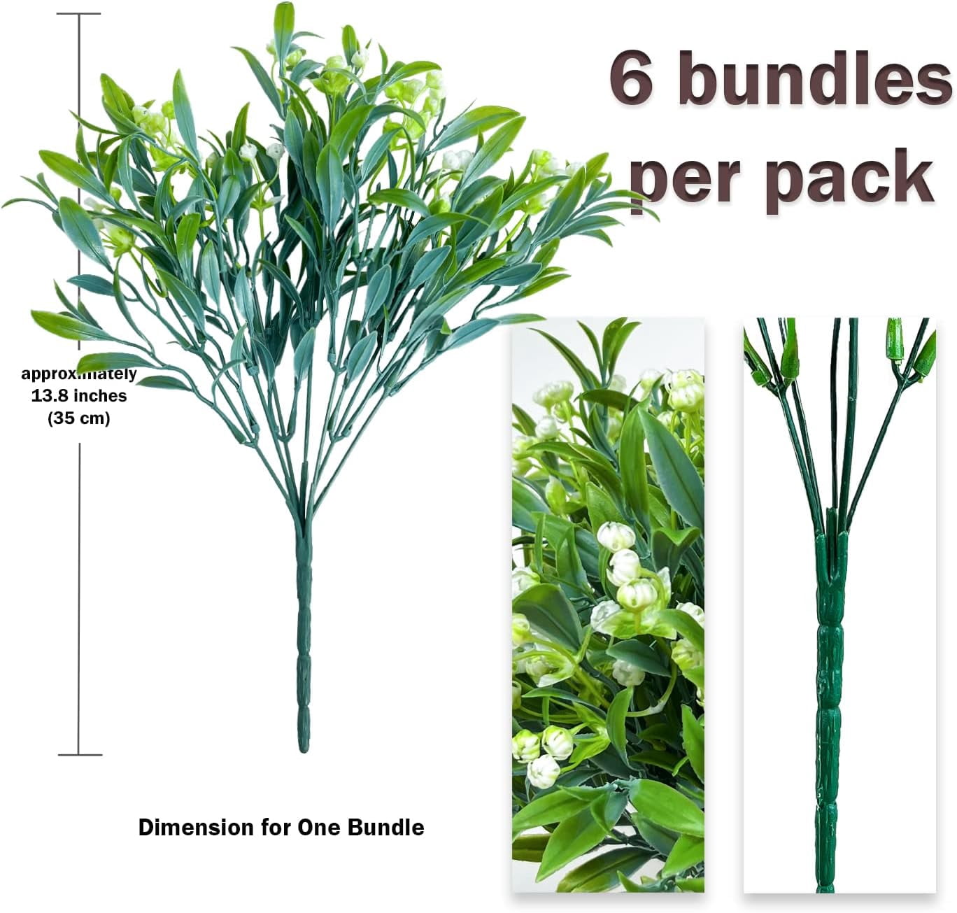 Artificial Flowers for Outdoors,16 Bundles Outdoor Fake Flowers UV Resistant Faux Silk Flowers for Outside Planters, Window Box Pot(Mix Color)