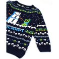 thumbnail image 4 of Minecraft Boys/Girls Snowy Knitted Ugly Christmas Sweaters, 4 of 6