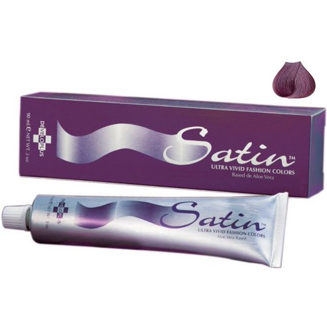 Color de cabello satinado violeta marrón - 4V