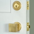 thumbnail image 4 of Viaggio Clomhmqad_Combo_238 Motivo Solid Brass Single Cylinder Keyed Entry Door Knob Set, 4 of 7