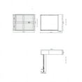 thumbnail image 5 of RoomAndLoft Cape Cod Solid Wood Queen Size Murphy Wall Bed in Brown, 5 of 11