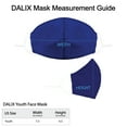 thumbnail image 5 of Dalix Kids Cotton Face Mask Reuseable Washable Made in USA - XXS-XS Size 3 Pack, 5 of 5