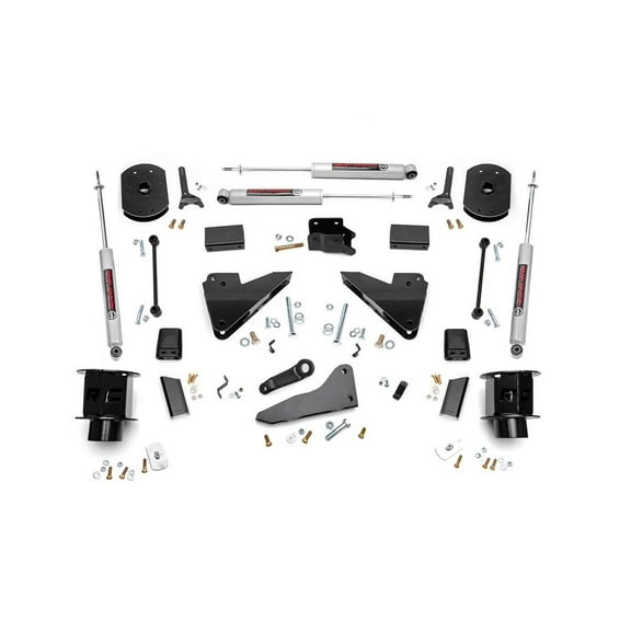 Rough Country 5" Lift Kit (fits) 2014-2018 Ram Truck 2500 4WD | N3 Shocks | Suspension System | 35720