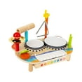 thumbnail image 2 of Juego de batería para niños, instrumento de madera multifuncional, juguete musical educativo para bebés, juego de batería de Piano Electrónico para, 2 of 8
