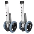 thumbnail image 1 of Roues de Marche, Roues de Marche Verrouillables Forte Capacité de Charge Hauteur Réglable Sûr 2 Pcs avec Roue de Frein pour Personnes, 1 of 8
