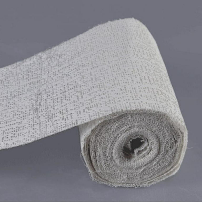 Plaster Cloth Rolls L Pack of 10 - Gauze Bandages for Body Casts Craft  Projec