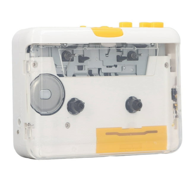 Cassette Player, Portable Cassette To MP3 Converter HD Sound With Speaker For Laptop