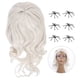thumbnail image 1 of KAKOWELY 1 juego de peluca de cosplay para fiesta de disfraces de Halloween, peluca ondulada de araña para mujeres y hombres, 1 of 5
