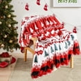 thumbnail image 2 of Christmas Throw Blanket Xmas Sherpa Flannel Fleece Throw Soft Winter Snowflake Reindeer Bed Blankets Warm Cozy Fuzzy Plush Blanket Lightweight Holiday Bed Cover for Sofa Couch 50" X 60", 2 of 7