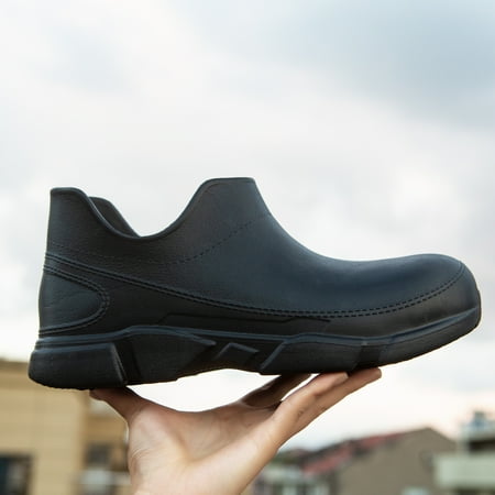 

Men‘s Chef Shoes Waterproof Non-slip Oil-proof Wear-resistant Multifunctional Work Shoes