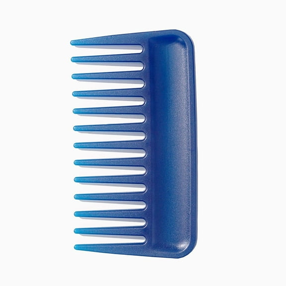 Mini Wide Tooth Comb,Small Travel Purse Hair Detangling Comb Beard Comb for Curly Wavy Hair Portable Care Comb Shower Comb Travel Combs for Men Women-Best Styling Comb for All Types Hair (Blue)