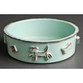 thumbnail image 6 of Dog Food/water Bowl - French White, 6 of 6
