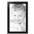 thumbnail image 2 of ArtToFrames 12" x 20" Black Engraved Edges Picture Frame, 12x20 inch Black Wood Poster Frame (WOM-4055), 2 Pack, 2 of 7