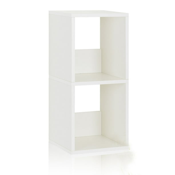 Way Basics Eco2 Shelf Duo Narrow Bookcase and Storage Shelf, Multiple