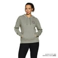 thumbnail image 6 of Indian Motorcycle Women's I Script Patch Hoodie, Gray | 2864968, 6 of 7