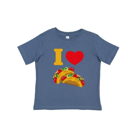 

Inktastic I Love Tacos Gift Toddler Boy or Toddler Girl T-Shirt
