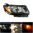 thumbnail image 2 of SEBLAFF Passenger Side Headlight Headlamp For 2017-2021 Jeep Compass Replacement, 2 of 5