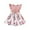 Pink, variant on Coerni Toddler Girls Summer Dress Ruffle Floral Dresses Sleeveless Infant Princess Clothes One-Piece Skirt 2 to 7 Years