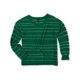 thumbnail image 2 of Suéter de punto con rayas metálicas Nollie Verde Mediano, 2 of 2