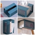 thumbnail image 4 of OULII 1Pack Facial Dispenser Tissue Navy ABS for Home Use, 4 of 8