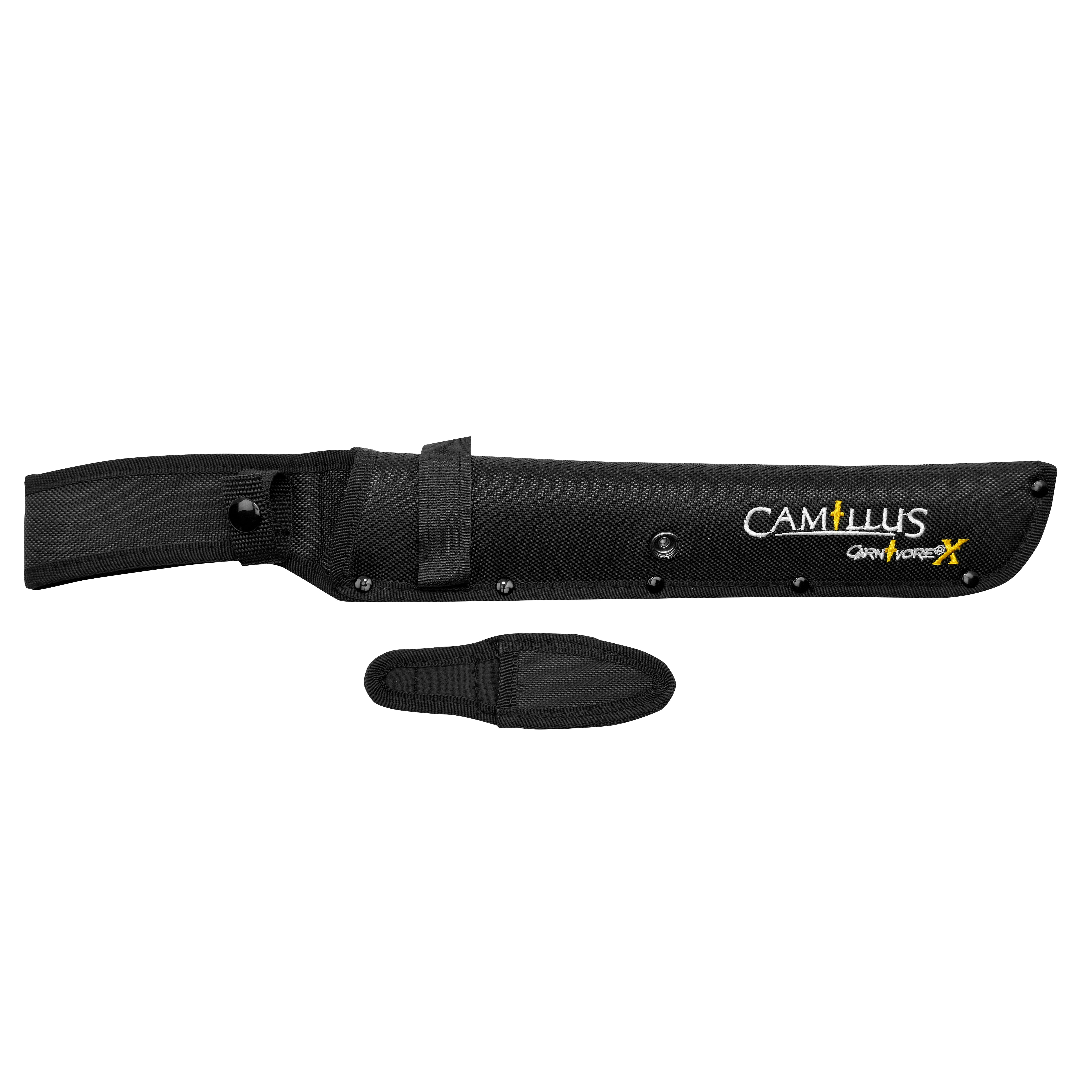 Camillus Carnivore X 12in Blade Machete with Trimming Knife