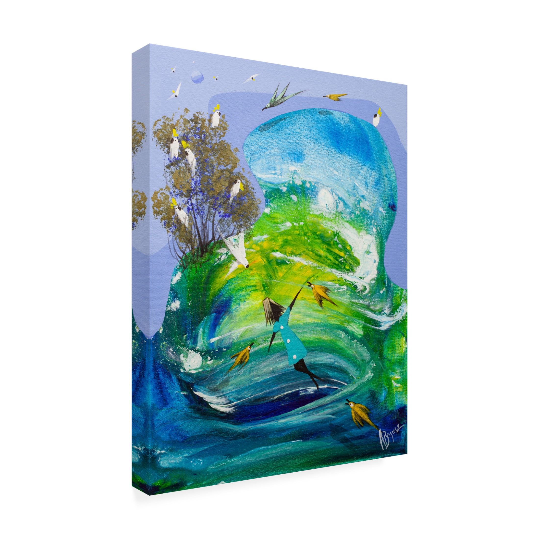 Trademark Fine Art Adam Bogusz  A new beginning Canvas Wall Art