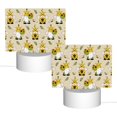 thumbnail image 2 of Hirioo Gnomes Bees And Sunflowers for Rectangular Acrylic with Night Light Best Gifts for Lover Girl Mom, Valentine's Day Anniversary Birthday Wedding Present, 2 of 9