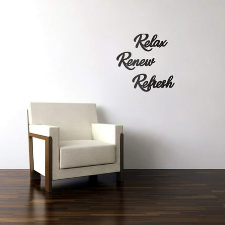 3 Pieces Bathroom Decor Wooden Bathroom Sign Relax Refresh Sign