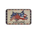 thumbnail image 2 of Loespoir 4th of July Doormat Rug Stars Door Mat Non Slip Washable Low-Profile for Floor Entrance Front Holiday Home Decor Indoor Outdoor, 2 of 4