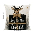 thumbnail image 3 of Btomtd 18" x 18" Christmas Pillow Covers for Living Room and Sofa, Throw Pillow Covers with Holiday Patterns, Christmas Tree Cushion Decorative Pillow Cases, C, 3 of 6