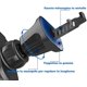 thumbnail image 4 of Clip de ventilación de coche para soporte de teléfono móvil de rótula de 17 mm de diámetro para coche y cargador de coche inalámbrico TUNC Sencillez, 4 of 5