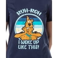 thumbnail image 2 of Scooby-Doo Womens' Ruh Roh I Woke Up Like This Jogger Sleep Pajama Set, 2 of 6