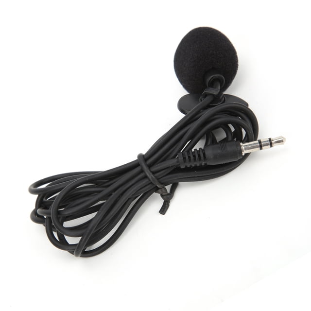 Dispositivo de audio, micrófono estéreo para automóvil con micrófono para automóvil, micrófono para radio para automóvil, diseño elevado