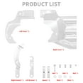 thumbnail image 4 of Chrome Engine Transmission Interface Cover Fit For Harley Fatboy 07+ 17 16 15 14, 4 of 9