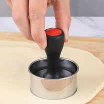 GAXIRE Christmas Tree Cookie Stamps Set in Red for Home Bakers, Holiday Baking Tools for Cookies and Fondant