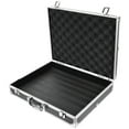 thumbnail image 3 of TOYMYTOY Black Aluminum Alloy Tools Case with Handle Portable Storage Container, 3 of 6